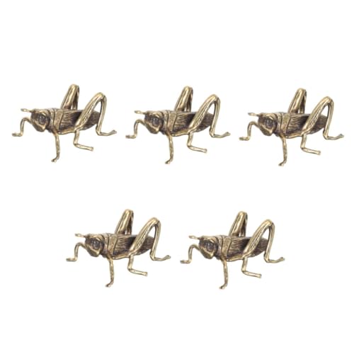 MAGICLULU 5 Stück Messing Figurine Vintage Tischdekoration Miniatur Skulptur Stilvoll für Wohnzimmer Büro Schreibtisch Wohnkultur MAGICLULU 5 Stück Messing Figurine Vintage Tischdekoration Miniatur Skulptur Stilvoll für Wohnzimmer Büro Schreibtisch Wohnkultur von MAGICLULU