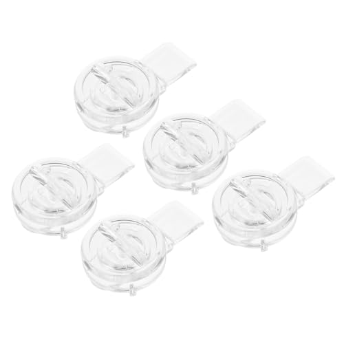 MAGICLULU 5 Stück Teiliges Acryl Türschloss für Schmuckkästen und Holzkisten Transparente Rostfreie Box Verschlüsse mit Hoher Verschleißfestigkeit für Geschenkboxen und Kleine MAGICLULU 5 Stück Teiliges Acryl Türschloss für Schmuckkästen und Holzkisten Transparente Rostfreie Box Verschlüsse mit Hoher Verschleißfestigkeit für Geschenkboxen und Kleine von MAGICLULU