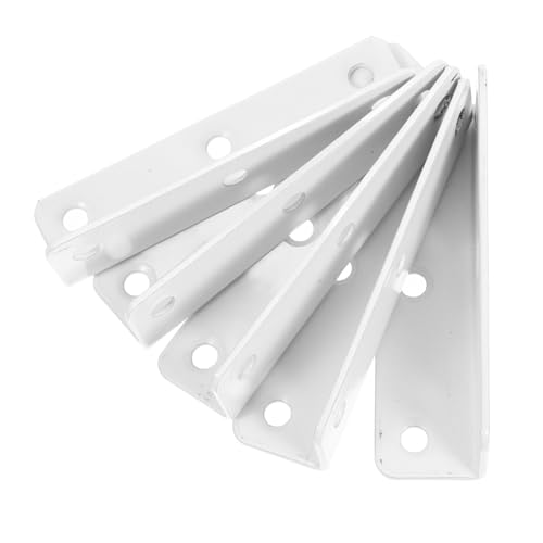 MAGICLULU 5 Stück Teiliges Edelstahl Schwerlast Eckwinkel mit Verlängerter Auflagefläche Rechtwinkliger Winkel für Möbel Regal Gartenbett Innen und Außenbereich MAGICLULU 5 Stück Teiliges Edelstahl Schwerlast Eckwinkel mit Verlängerter Auflagefläche Rechtwinkliger Winkel für Möbel Regal Gartenbett Innen und Außenbereich von MAGICLULU