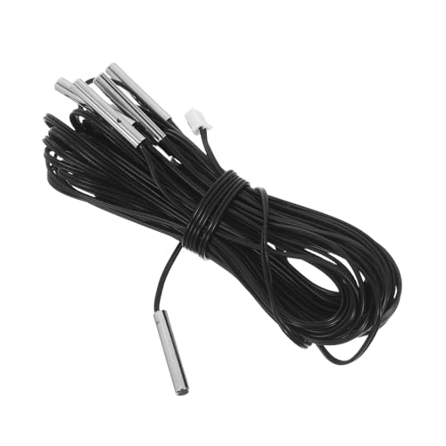 MAGICLULU 5 Stück Teiliges Ntc Genauigkeit Kabel Präzise Kühlschrank Ersatzsonde Hitzebeständig und Langlebig für Gefrierschrank Temperaturüberwachung von MAGICLULU