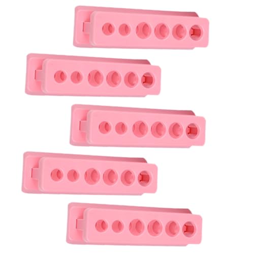 MAGICLULU 5 Stück Teiliges Reagenzglas ständer Kunststoff Laborröhrchenhalter in Drei Farben Pädagogisches für Leicht und Sicher für Schulunterricht und Kleine Experimente Zufällige Farbe MAGICLULU 5 Stück Teiliges Reagenzglas ständer Kunststoff Laborröhrchenhalter in Drei Farben Pädagogisches für Leicht und Sicher für Schulunterricht und Kleine Experimente Zufällige Farbe von MAGICLULU