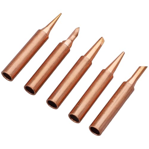 MAGICLULU 5 Stück Teiliges Set Lötspitzen für Präzise Temperaturkontrolle Vielseitige Verwendung Langlebig Benutzerfreundlich Wärmeübertragung MAGICLULU 5 Stück Teiliges Set Lötspitzen für Präzise Temperaturkontrolle Vielseitige Verwendung Langlebig Benutzerfreundlich Wärmeübertragung von MAGICLULU