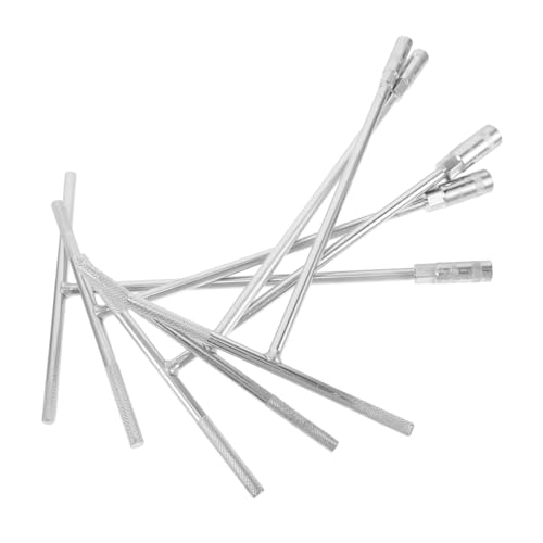 MAGICLULU 5 Stück Teiliges T-griff Steckschlüssel Verlängerte Sechskant-nuss mit Ergonomischem Griff Robuste Metall-ausführung für Auto Maschinenreparatur in Engen Bereichen MAGICLULU 5 Stück Teiliges T-griff Steckschlüssel Verlängerte Sechskant-nuss mit Ergonomischem Griff Robuste Metall-ausführung für Auto Maschinenreparatur in Engen Bereichen von MAGICLULU