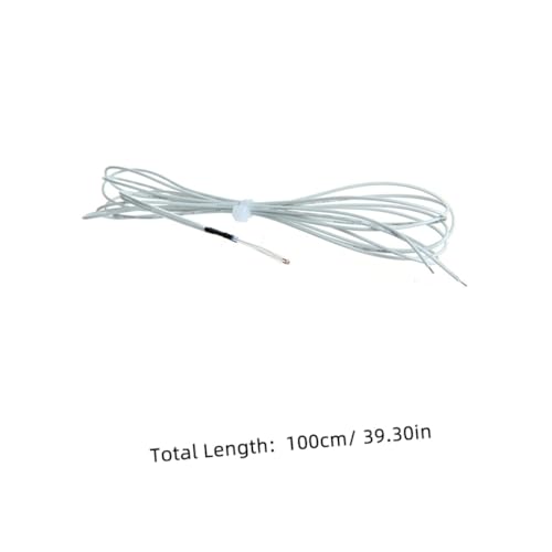 MAGICLULU 5 Stück Temperatursensor Drucker Extruder und Heizbett Ptfe isolierte Kabel Widerstand Präzise Temperaturmessung für Reprap Drucker Kompatibel mit Marlin Firmware MAGICLULU 5 Stück Temperatursensor Drucker Extruder und Heizbett Ptfe isolierte Kabel Widerstand Präzise Temperaturmessung für Reprap Drucker Kompatibel mit Marlin Firmware von MAGICLULU