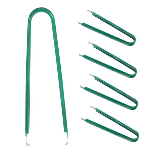 MAGICLULU 5 Stück U-förmiger Ic Chip Puller Präzises Antistatisches Extraktionswerkzeug für Schadenfreie Chipentfernung Leicht Kompakt für Elektronikreparatur DIY und Laboreinsatz von MAGICLULU