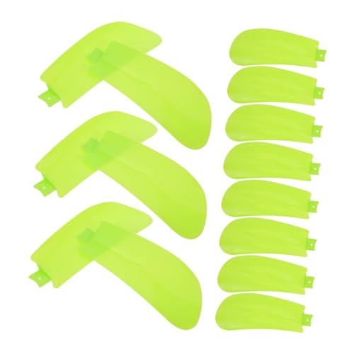 MAGICLULU 50 Stück PP Ventilatorflügel Verstärkt für Stärkeren Luftdurchsatz Geräuscharm Einfache Installation Ersatzteile für Boden- Tisch Deckenventilatoren Einsetzbar Langlebig von MAGICLULU