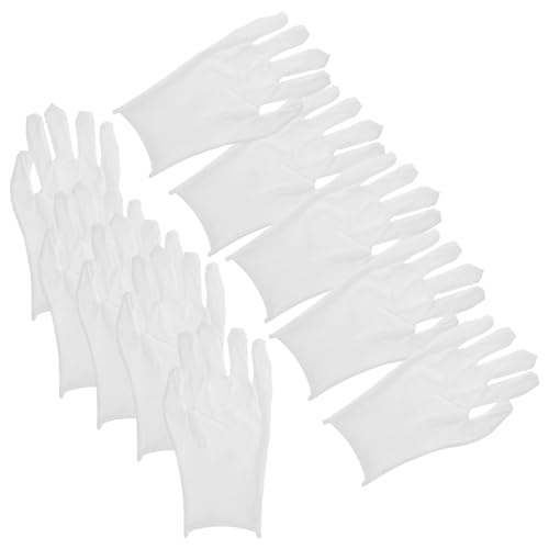 MAGICLULU 6 Paare Baumwollhandschuhe für Herren Xl Arbeitshandschuhe für Schmuckinspektion und Münzprüfung Atmungsaktiv und Bequem Baumwolle für Verschiedene Anlässe MAGICLULU 6 Paare Baumwollhandschuhe für Herren Xl Arbeitshandschuhe für Schmuckinspektion und Münzprüfung Atmungsaktiv und Bequem Baumwolle für Verschiedene Anlässe von MAGICLULU