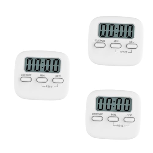 MAGICLULU 6 STK Uhr küche küchenuhr Clock Clock herrenuhren stehuhr disell Uhr clockclock zeitschsltuhr uhrenwerke zeituhr uhrzeiger Sport Erinnerung Monitor Wecker Büro Countdown-Timer Weiß MAGICLULU 6 STK Uhr küche küchenuhr Clock Clock herrenuhren stehuhr disell Uhr clockclock zeitschsltuhr uhrenwerke zeituhr uhrzeiger Sport Erinnerung Monitor Wecker Büro Countdown-Timer Weiß von MAGICLULU