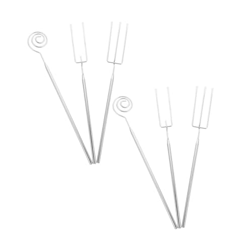 MAGICLULU 6 Stück Teiliges Fondue Gabeln aus Lange Griffe für Sichere Nutzung für Käse Schokolade und Desserts Stilvolles Design für Besondere Anlässe MAGICLULU 6 Stück Teiliges Fondue Gabeln aus Lange Griffe für Sichere Nutzung für Käse Schokolade und Desserts Stilvolles Design für Besondere Anlässe von MAGICLULU