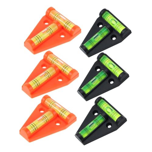 MAGICLULU 6 Stück Teiliges Mini T Form Wasserwaagen aus Robustem Kunststoff Präzise Libellen für Wohnmobile Camper Boote und Vielseitige Nivellieraufgaben mit Ablesbarkeit und Vielseitiger MAGICLULU 6 Stück Teiliges Mini T Form Wasserwaagen aus Robustem Kunststoff Präzise Libellen für Wohnmobile Camper Boote und Vielseitige Nivellieraufgaben mit Ablesbarkeit und Vielseitiger von MAGICLULU
