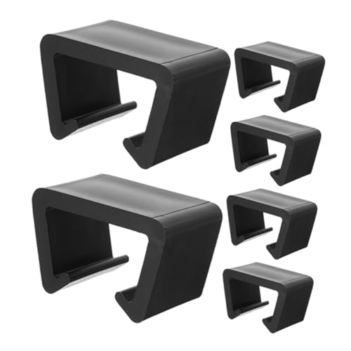 MAGICLULU 6 Stück Teiliges Patio Möbelverbinder aus Robustem Kunststoff mit Rutschfestem Innenprofil Stabile Verbindungsklemmen für Outdoor Sofa und Garten Couch Vielseitig Einsetzbar für von MAGICLULU