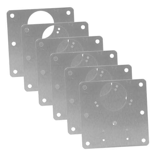 MAGICLULU 6 Stück Teiliges Scharnier Reparaturplatten aus für Küchenschränke Einfache Montage Langlebig und Elegant zur Wiederherstellung Beschädigter Scharniere MAGICLULU 6 Stück Teiliges Scharnier Reparaturplatten aus für Küchenschränke Einfache Montage Langlebig und Elegant zur Wiederherstellung Beschädigter Scharniere von MAGICLULU