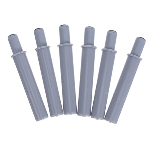 MAGICLULU 6 Stück Teiliges Soft-close Dämpfer für Möbel Türen Hydraulischer Möbelpuffer zur Geräuschreduzierung Sanftes Schließen für Mülltonnen Küchenschränke und Schranktüren von MAGICLULU