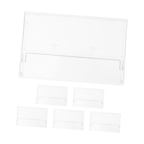 MAGICLULU 6 Stück Teiliges Transparenter Kassettentaschen aus Robustem Kunststoff Schützender Audio Kassettenhalter mit Großem Fassungsvermögen für Büro und Zuhause Modernes Design MAGICLULU 6 Stück Teiliges Transparenter Kassettentaschen aus Robustem Kunststoff Schützender Audio Kassettenhalter mit Großem Fassungsvermögen für Büro und Zuhause Modernes Design von MAGICLULU