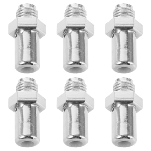 MAGICLULU 6 Stück austauschbare Feuerlöscherteile sprühen Düse Feuerlöscher zu Hause Feuerlöscherversorgung Feuerlöscherzubehör Metall Silver MAGICLULU 6 Stück austauschbare Feuerlöscherteile sprühen Düse Feuerlöscher zu Hause Feuerlöscherversorgung Feuerlöscherzubehör Metall Silver von MAGICLULU