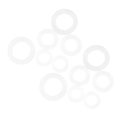 MAGICLULU 60 Stück Teiliges Flachdichtungsring für Duschschlauch Wasserdichtes Sanitär Dichtungsring Sortiment Langlebig Flexibel Passend für Wasserhahn und Wellrohranschluss MAGICLULU 60 Stück Teiliges Flachdichtungsring für Duschschlauch Wasserdichtes Sanitär Dichtungsring Sortiment Langlebig Flexibel Passend für Wasserhahn und Wellrohranschluss von MAGICLULU