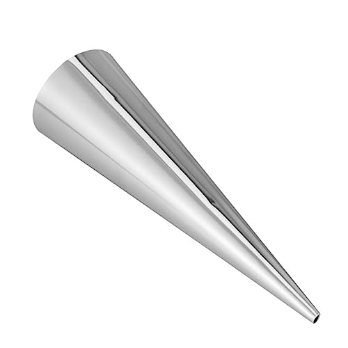 MAGICLULU 6St Eisform Gebäck Croissant Form Cannoli-Röhren Cannoli-Formen cremefarbene Hornkegel kuchenform Edelstahlform Hornform Rostfreier Stahl Keksform Backwerkzeug dänische Röhre MAGICLULU 6St Eisform Gebäck Croissant Form Cannoli-Röhren Cannoli-Formen cremefarbene Hornkegel kuchenform Edelstahlform Hornform Rostfreier Stahl Keksform Backwerkzeug dänische Röhre von MAGICLULU