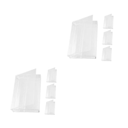 MAGICLULU 8 Stck Teiliges Transparente Kassetten Aufbewahrungsboxen aus Kunststoff Vintage Kassettenschutzhüllen Stapelbare Tape Display Cases für Sammler Djs DIY Projekte Platzsparende von MAGICLULU