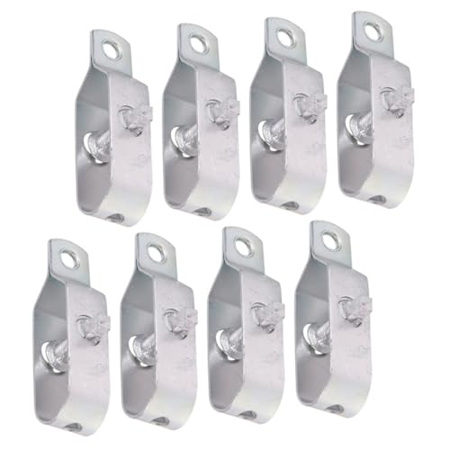 MAGICLULU 8 Stück Kabelspanner für Gewächshäuser Zaunspanner Hochleistungs Drahtspanner Gewächshausspanner Stahlseilspanner Kabelspanner Spanner Drahtseilspanner Gießen Silber von MAGICLULU