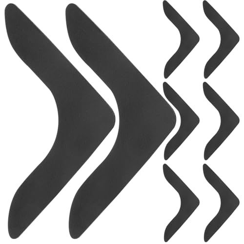 MAGICLULU 8 Stück Teiliges Antirutsch Teppichaufkleber Wiederverwendbare Teppichbänder mit Traceless für Sicheren Halt Hartböden für Teppiche und Matten von MAGICLULU