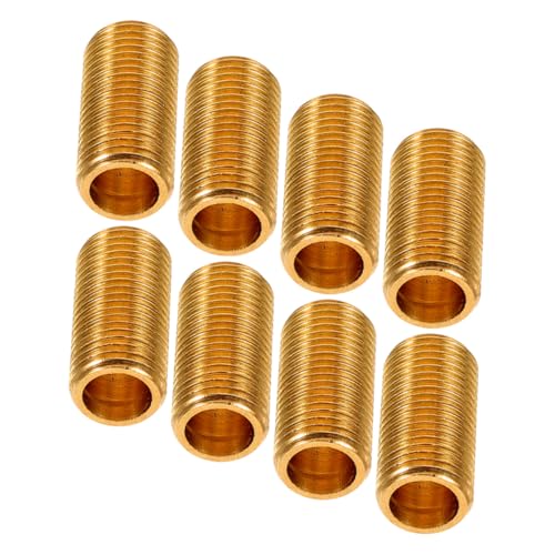 MAGICLULU 8 Stück Teiliges Lampenrohr Massivem Kupfer mit Durchgehendem Gewinde Hohlem Innenraum für Einfache Montage Langlebige Lampenfassung Adapter für Leuchten und Kronleuchter MAGICLULU 8 Stück Teiliges Lampenrohr Massivem Kupfer mit Durchgehendem Gewinde Hohlem Innenraum für Einfache Montage Langlebige Lampenfassung Adapter für Leuchten und Kronleuchter von MAGICLULU