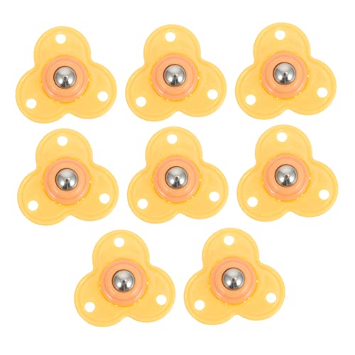 MAGICLULU 8 Stück Universelle Riemenscheibe ziehen um Möbelgeräte Zaubererräder selbstklebende Lenkrollen kleines Rad flaschenzug kleine Lenkrollen Aufbewahrungskoffer klebriges Rad pp Gelb MAGICLULU 8 Stück Universelle Riemenscheibe ziehen um Möbelgeräte Zaubererräder selbstklebende Lenkrollen kleines Rad flaschenzug kleine Lenkrollen Aufbewahrungskoffer klebriges Rad pp Gelb von MAGICLULU