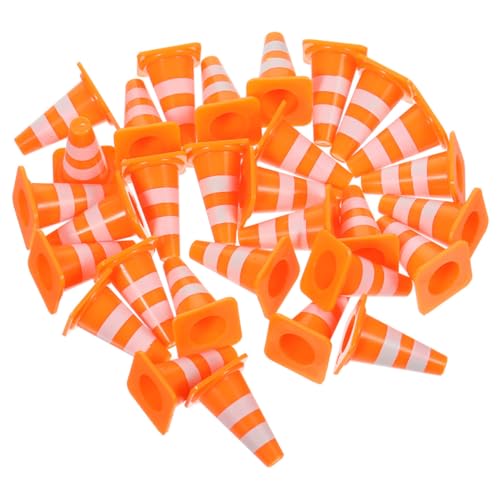 MAGICLULU 80 Stück Teiliges Mini-verkehrskegel- Detailgetreue Kunststoff-absperrhütchen Pädagogische Straßensperren Flexible Trainingsmarker für Fördert Verkehrserziehung und Kreatives MAGICLULU 80 Stück Teiliges Mini-verkehrskegel- Detailgetreue Kunststoff-absperrhütchen Pädagogische Straßensperren Flexible Trainingsmarker für Fördert Verkehrserziehung und Kreatives von MAGICLULU