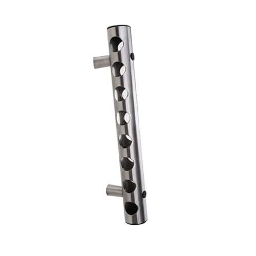 MAGICLULU 8Löcher Wand Weinregal Für Flaschen Stilvoller Flaschenhalter Mit Löchern Design Für Zuhause Bar Und Restaurant Platzsparend Und Langlebig von MAGICLULU