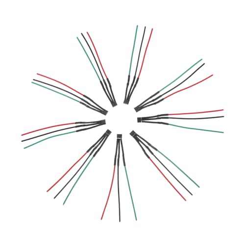 MAGICLULU 9 Stück Teiliges Hochtemperatur hall sensor Kabel für Präzise Signalübertragung Langlebig und Installieren Kompatibel mit Elektrofahrzeugmotoren und Elektrowerkzeugen von MAGICLULU