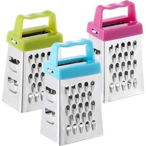 MAGICLULU 9-teilige Kastenreibe aus Edelstahl, Mini-reibe, Handschneider, Obst- Und Gemüseschneider mit Kunststoffgriff MAGICLULU 9-teilige Kastenreibe aus Edelstahl, Mini-reibe, Handschneider, Obst- Und Gemüseschneider mit Kunststoffgriff von MAGICLULU