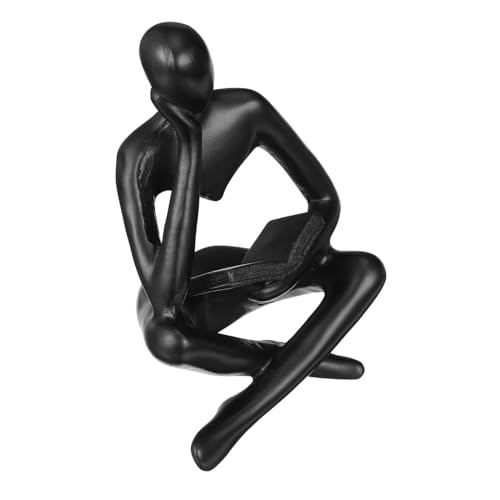 MAGICLULU Abstrakte Resin Figur Lesender Skulptur Moderne Kunst Dekoration für Wohnzimmer Büro Bücherregal Sammelfigur Langlebiges Harz Ornament Vielseitiger Stil MAGICLULU Abstrakte Resin Figur Lesender Skulptur Moderne Kunst Dekoration für Wohnzimmer Büro Bücherregal Sammelfigur Langlebiges Harz Ornament Vielseitiger Stil von MAGICLULU