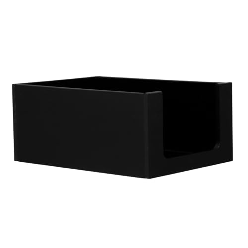 MAGICLULU Acryl Aufbewahrungsbox für Tee und Zuckerbeutel Geteilter Organizer aus Robustem Acryl Kompakt für Küchenarbeitsplatte Büro oder Esstisch Multifunktional und Wiederverwendbar von MAGICLULU