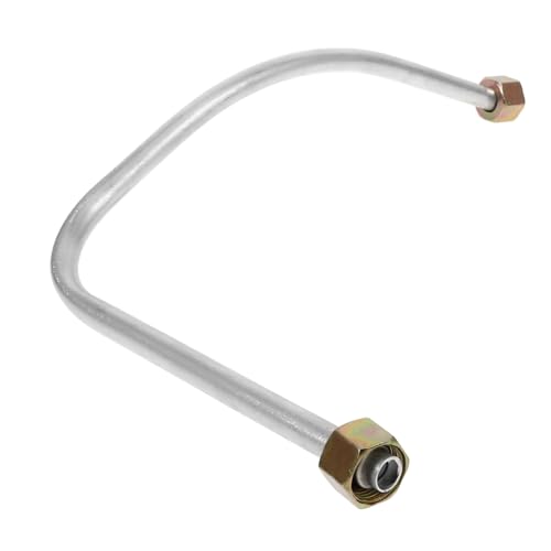 MAGICLULU Aluminium Luftkompressor Auspuffrohr Ersatzteil Robuste Auspuffleitung Hohe Abluft-effizienz Installieren Kompatibel mit Verschiedenen Kompressormodellen von MAGICLULU