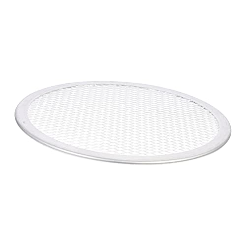 MAGICLULU Aluminium Pizza Netz Backblech Schnelle Wärmeleitung Energiesparendes Langlebiges Pizzablech Leicht und Platzsparend für Zuhause und Vielseitiges Backen von MAGICLULU