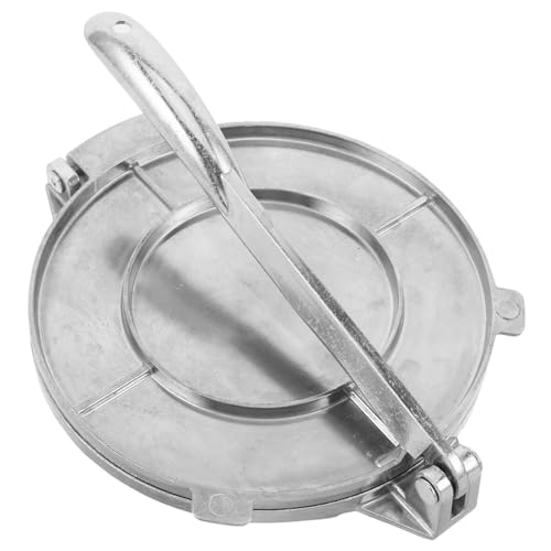 MAGICLULU Aluminium Tortilla Presse Manuelle Teigtaschen Presse Praktisch Für Dumpling Skin Maker Maker Dough Press Für Tacos Empanadas Kuchen Gleichmäßige Dicke Einfach Zu Reinigen von MAGICLULU