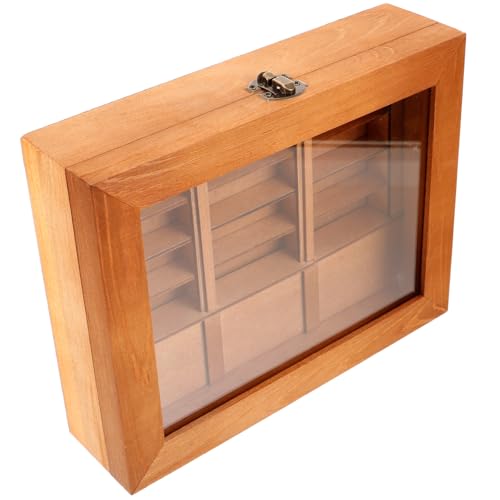 MAGICLULU Miniaturmöbel Und Zubehör Bücherregal Für Puppenhaus Mini-bücherregal Aus Holz MAGICLULU Miniaturmöbel Und Zubehör Bücherregal Für Puppenhaus Mini-bücherregal Aus Holz von MAGICLULU