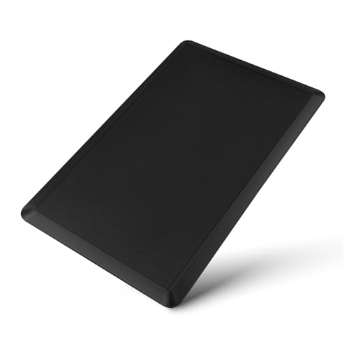 MAGICLULU Anti-Ermüdungs-Fußpolster Bodenkissen Ermüdungsmatte für die Küche Teppiche für den Küchenboden Stehpolster für Stehpult Bodenmatten für die Küche Stehpad Schaumstoff Schwarz von MAGICLULU