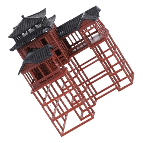 MAGICLULU Antikes Gebäudestudienmodell Mini Pavillon Ornamente Miniatur Japanischer Gartenpavillon Mini Pavillon Statue Pagoden Gartenstatue Mini Pagoden Statue Bonsai Figuren Pp MAGICLULU Antikes Gebäudestudienmodell Mini Pavillon Ornamente Miniatur Japanischer Gartenpavillon Mini Pavillon Statue Pagoden Gartenstatue Mini Pagoden Statue Bonsai Figuren Pp von MAGICLULU