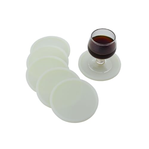 MAGICLULU Küchenartikel Silikon Wärmeisolierendes Tischset Fluoreszenz-Design Weiß - Unterlage Für Tassenunterlagen Isolierunterlage Silikon MAGICLULU Küchenartikel Silikon Wärmeisolierendes Tischset Fluoreszenz-Design Weiß - Unterlage Für Tassenunterlagen Isolierunterlage Silikon von MAGICLULU
