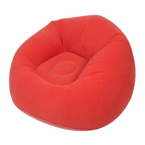 MAGICLULU Aufblasbares Outdoor-Sofa mit Dicker Polsterung Schnelles Aufpumpen Tragbarer Lazy Chair für Camping Garten Pool Inklusive Praktischem Aufbewahrungsbeutel Bequemer Sitz für von MAGICLULU