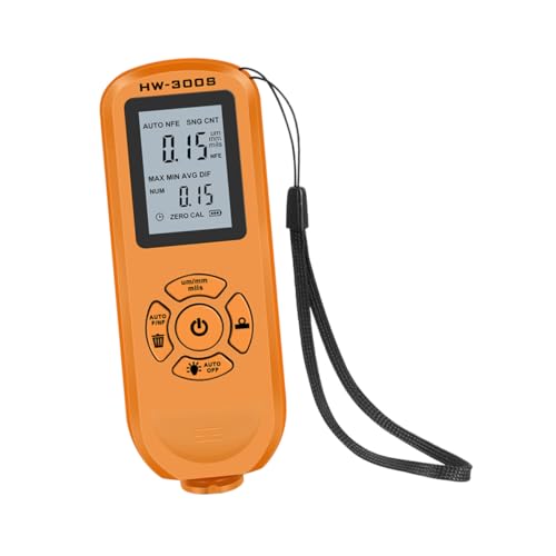 MAGICLULU Auto Lackdickenmessgerät Coating Thickness Tester mit HD Display Hoher Sensitivität und Langlebigem Design Geeignet für Fahrzeuglackprüfung Metallverarbeitung und Industrielle MAGICLULU Auto Lackdickenmessgerät Coating Thickness Tester mit HD Display Hoher Sensitivität und Langlebigem Design Geeignet für Fahrzeuglackprüfung Metallverarbeitung und Industrielle von MAGICLULU