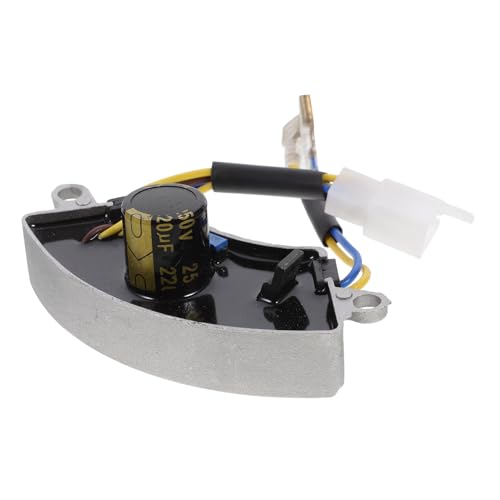 MAGICLULU Automatischer Avr Spannungsregler Generator Benzin Generator Aluminiumgehäuse Halbkreis Robuster Schutz Überlastschutz Überspannungsschutz Langlebig MAGICLULU Automatischer Avr Spannungsregler Generator Benzin Generator Aluminiumgehäuse Halbkreis Robuster Schutz Überlastschutz Überspannungsschutz Langlebig von MAGICLULU
