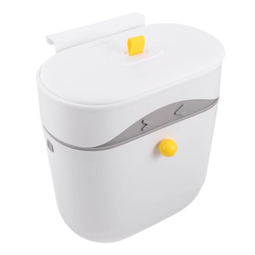 MAGICLULU Badezimmer Mülleimer Küche Campingkorb Mülleimer Schlafzimmer Oder Mit Spüle Schrank Theke Wandmontage Wohnheimtür Kompost Aufhängung Oben Für Kunststoffschrank Wand von MAGICLULU