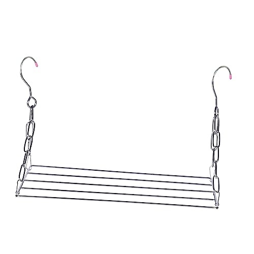 MAGICLULU Balkon Socken Trocknungsregal aus Multifunktionales Platzsparendes Gestell für Schuhe und Kleidung für und Außenbereiche und Einfach zu von MAGICLULU