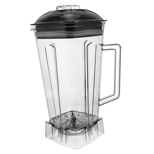 MAGICLULU Blender Ersatzbehälter Mixer Zubehör Gewerblich Kompatibel Groß Fassungsvermögen für Smoothies Sojamilch und Getränke Robuster Behälter für Profi-küchen und Gastronomie von MAGICLULU