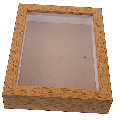 MAGICLULU Box DIY Hohldisplay Gepresster Rahmen Rahmen Actionfigurenständer Bilderrahmen Pop Displayrahmen Mart Vitrine Regaldekoration Mehrere Märkte Schwimmende Vitrine Getrocknet von MAGICLULU