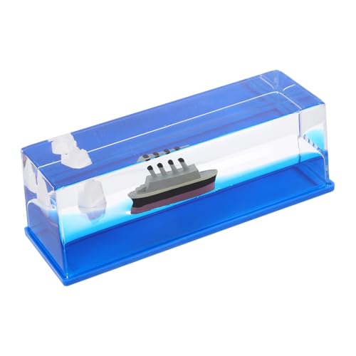 MAGICLULU Boyfriend Set Piratenboot Zubehör Flüssigkeit U Boot Fähre Schwimmer Pool Fracht Merch Party Kreuzfahrtboote Drift Matrose Yacht Spiel Gedenkmodell Wasser von MAGICLULU