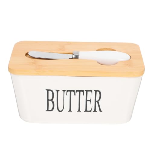 MAGICLULU Butterbehälterdeckel Butterbehälter Käsebox Milchkännchenbehälter Klein Und Tragbar Für Zuhause Und Unterwegs MAGICLULU Butterbehälterdeckel Butterbehälter Käsebox Milchkännchenbehälter Klein Und Tragbar Für Zuhause Und Unterwegs von MAGICLULU