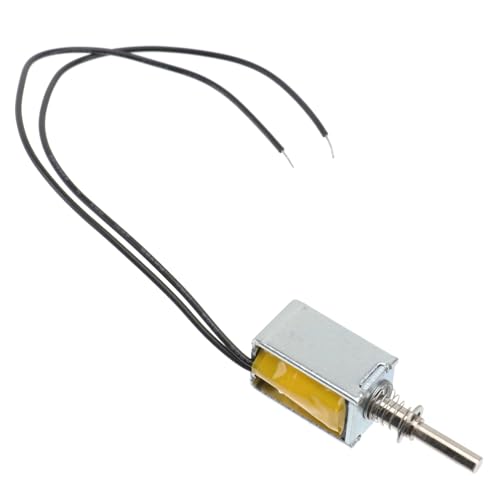 MAGICLULU Dc Mini Elektromagnet Linearantrieb Offener Rahmen Push pull Solenoid Elektromagnet für Automatisierung Robotik Industrie MAGICLULU Dc Mini Elektromagnet Linearantrieb Offener Rahmen Push pull Solenoid Elektromagnet für Automatisierung Robotik Industrie von MAGICLULU