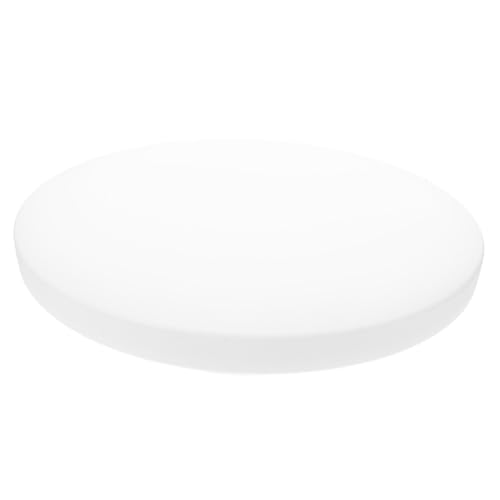 MAGICLULU Deckenleuchte Lampenschirm Rund Kunststoff LED Abdeckung Ø für Küche Balkon Flur Stabile Blendfreie Beleuchtung von MAGICLULU